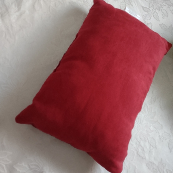 St Nicholas snowmen tapestry holiday throw pillow Lumbar - Picture 3 of 5